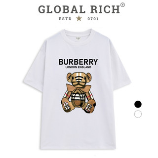 Áo Thun Global Rich Premium Burberry London England Bow Bear Luxury