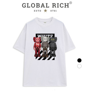 Áo Thun Global Rich Premium Kaw Hypebeast Off White x Supreme
