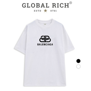 Áo Thun Global Rich Premium Balenciaga BB Logo