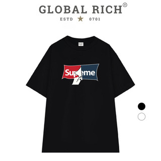 Áo Thun Global Rich Premium Supreme Peel Off Logo