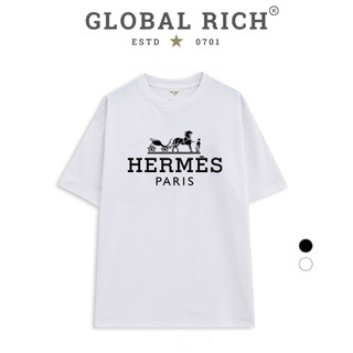 Áo Thun Global Rich Premium Tee Hermes Paris Basic
