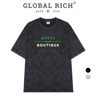 Áo Thun Wash Global Rich Premium Tee Gucci Boutique
