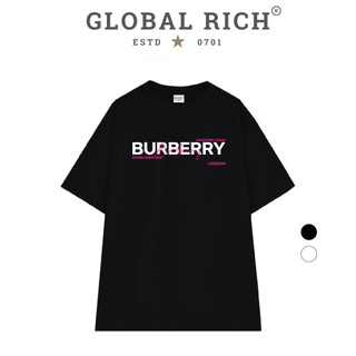 Áo Thun Global Rich Premium Tee Burberry BlackPinkk