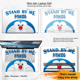 Skin dán Laptop Dell in hình Doraemon