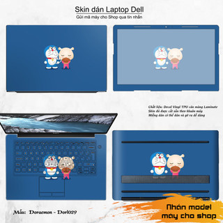 Skin dán Laptop Dell in hình Doraemon