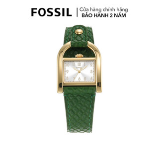 Đồng hồ nữ Fossil Harwell dây da, mặt 28 MM, màu xanh lá, ES5267