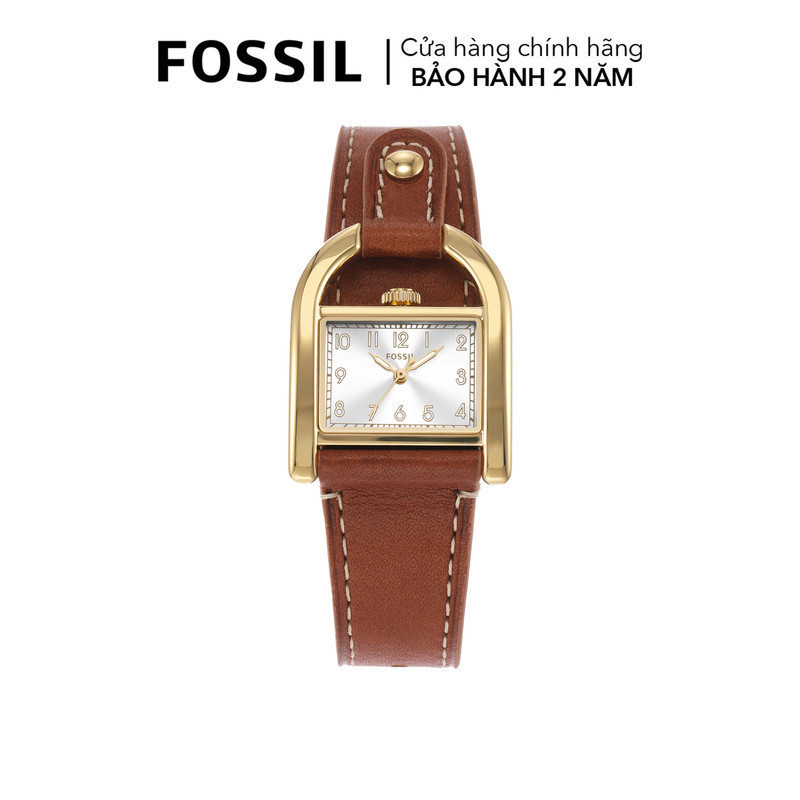 Đồng hồ nữ Fossil Harwell dây da, mặt 28 MM, màu nâu, ES5264