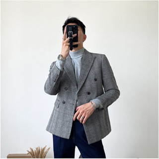 Blazer, Áo Vest Nam KAI Store Áo Vest, Blazer Nam Thời Trang Có Đệm Vai Trẻ Trung Năng Động BL17