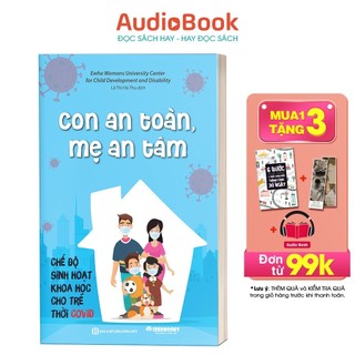 BIZBOOKS - Sách Con An Toàn Mẹ An Tâm – Chế Độ Sinh Hoạt Khoa Học Cho Trẻ Thời Covid