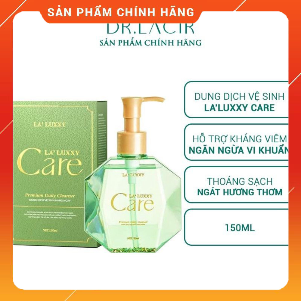 Dung dịch vệ sinh La Luxxy Care DrLacir 150ml, Dung dịch vệ sinh DrLacir HÀNG CHÍNH HÃNG