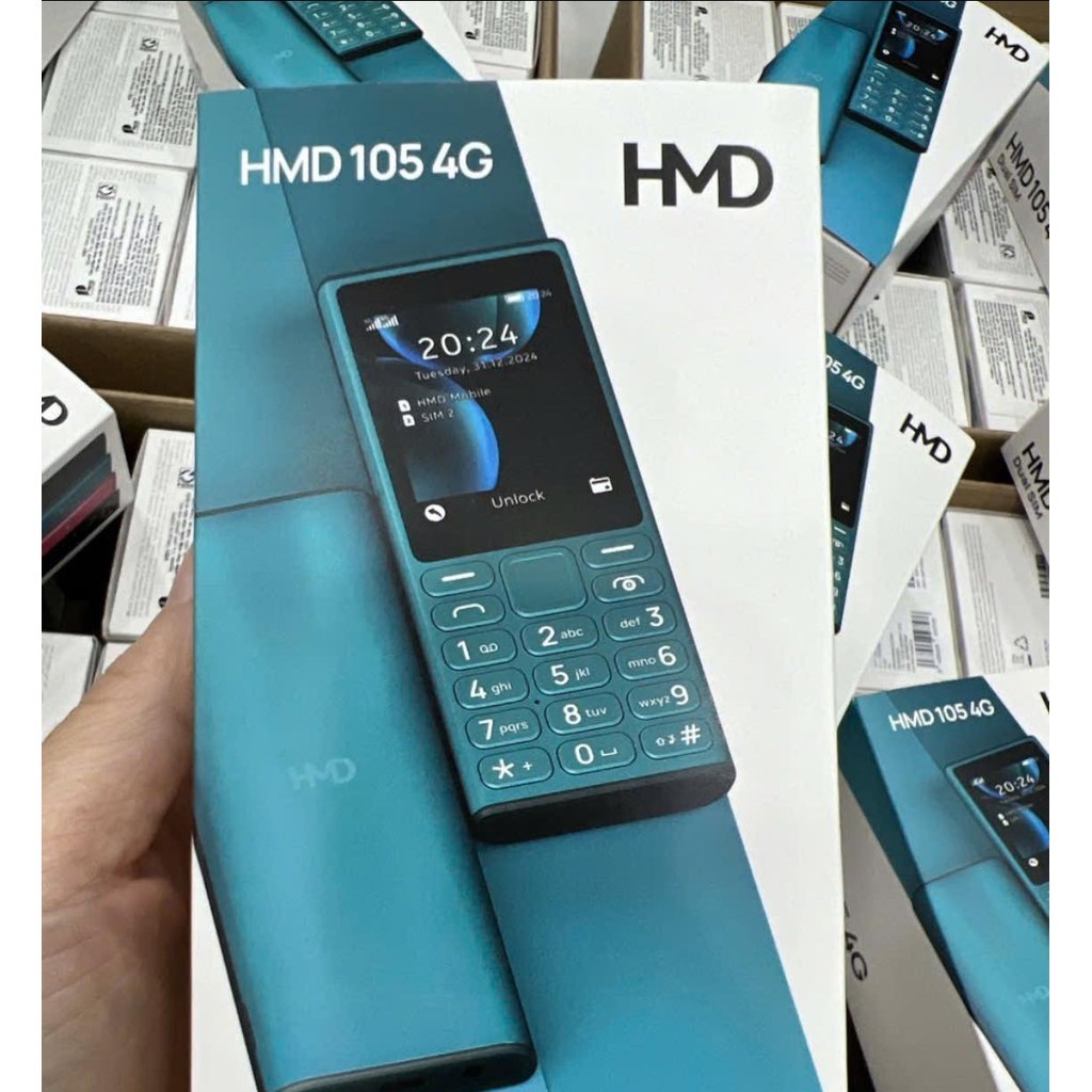 Điện thoại Nokia HMD 105 4G - Sóng 4G chuẩn Trọng Phú mobile