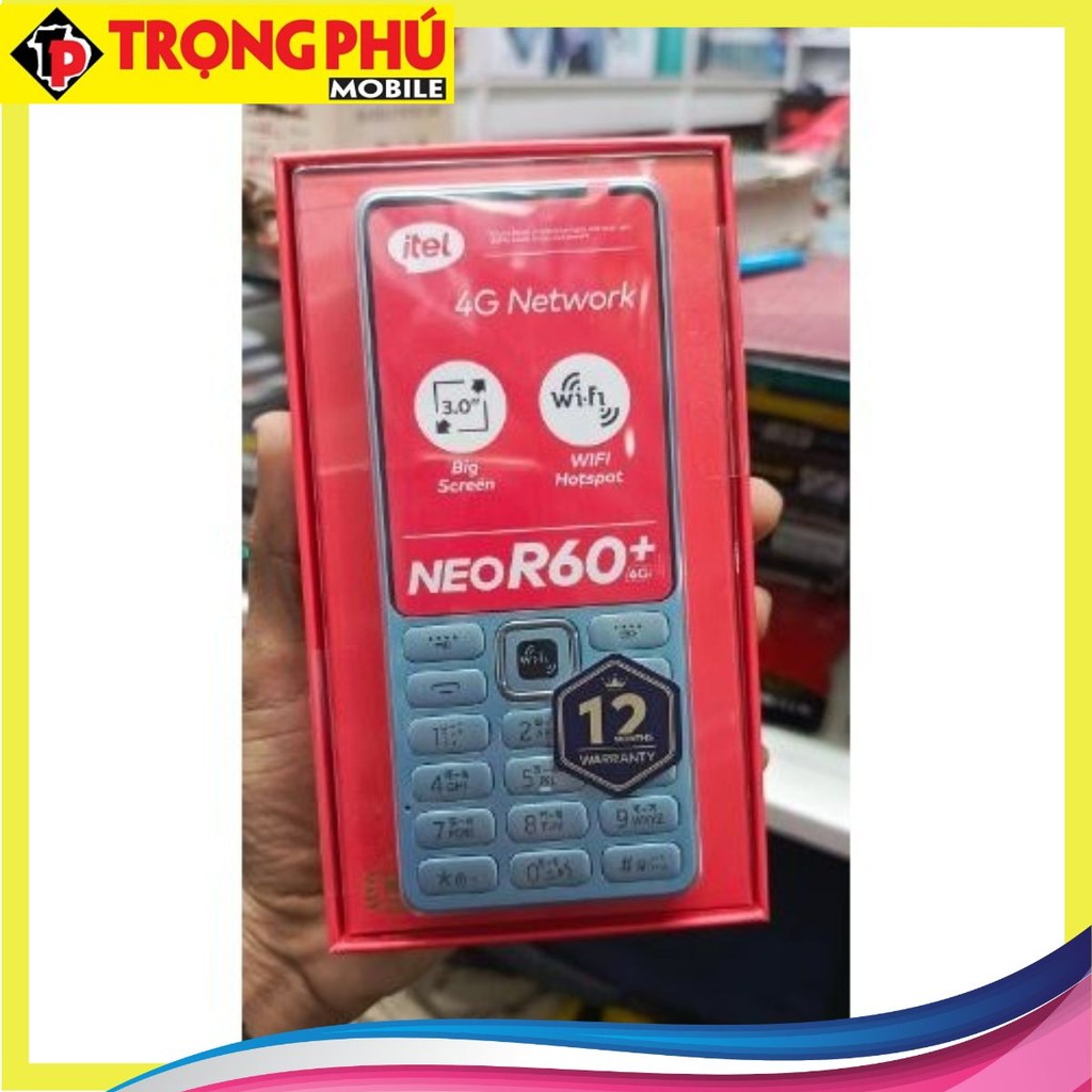 Điện thoại itel 9310 (Neo R60+) 4G - Sóng 4G chuẩn Sale off