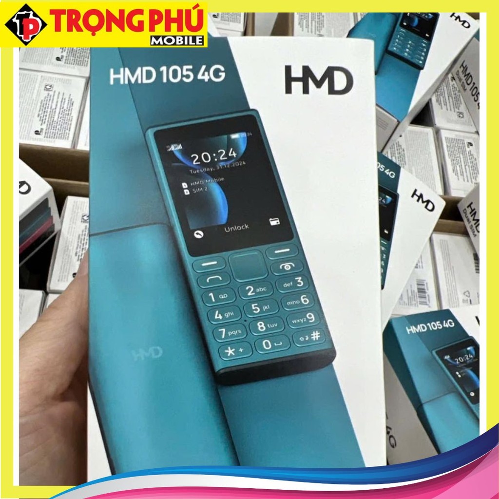 Điện thoại Nokia HMD 105 4G - Sóng 4G chuẩn Sale off