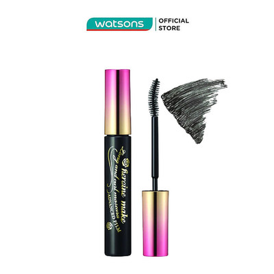 Mascara KISSME Cong Và Dày Mi Heroine Make Volume & Curl Mascara Advanced Film 6g
