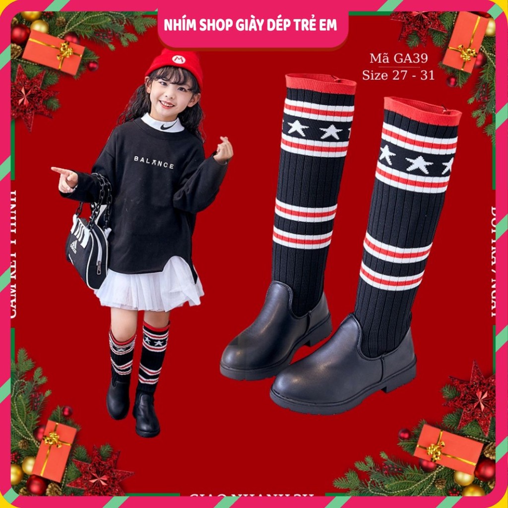 Boots Combat Bé Gái 3 - 12 Tuổi GA39