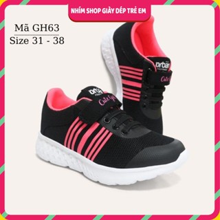 Giày thể thao bé gái 6 7 8 9 10 11 12 tuổi Urban Việt Nam Xuất Khẩu chất êm nhẹ kháng khuẩn cho bé đi học chạy bộ GH63