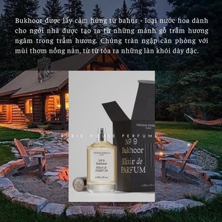 10ml [ Mẫu Thử ] NO 9 - BUKHOOR - Elixir de Parfum - Nước Hoa Thomas Kosmala