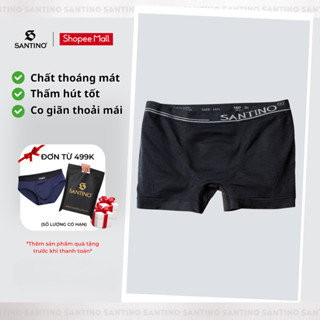 Quần Lót Nam Đùi Co Giãn Thoải Mái, Thông Thoáng Santino