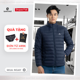Áo Phao Nam Siêu Nhẹ Santino Chất Liệu Giữ Nhiệt Chống Thấm Nước Phom Dáng Vừa Vặn 31