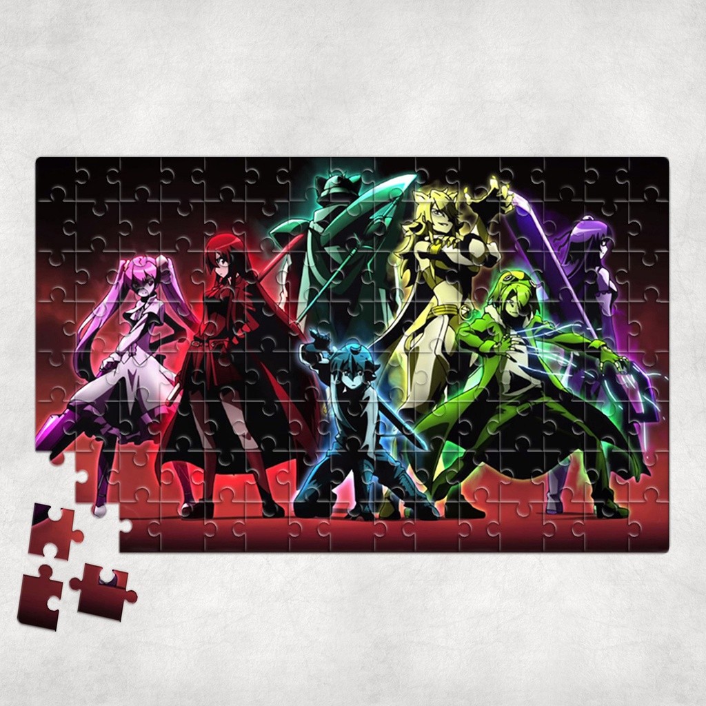 Tranh ghép hình AKAME GA KILL - Mẫu 1 - Nhận in theo yêu cầu