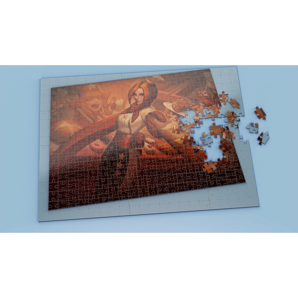 League of Legends Tranh ghép hình FIORA - Mẫu 3 - Nhận in theo yêu cầu