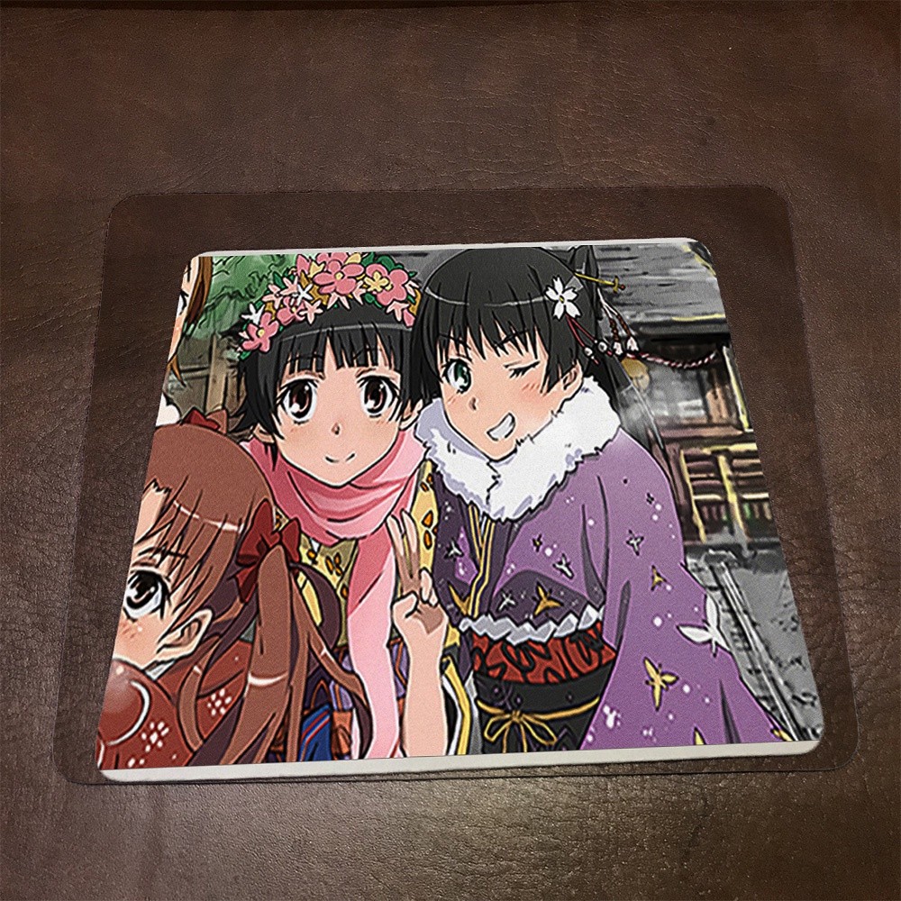 Lót chuột máy tính Anime A Certain Magical Index Wallpapers 1 Mousepad cao su êm ái. Nhận in theo yê
