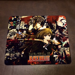 Lót chuột máy tính Anime Black Bullet Wallpapers 1 Mousepad cao su êm ái. Nhận in theo yêu cầu