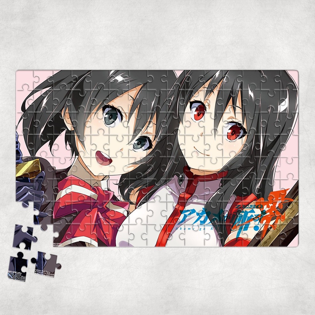 Tranh ghép hình AKAME GA KILL - Mẫu 2 - Nhận in theo yêu cầu