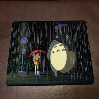 Lót chuột máy tính Anime My Neighbor Totoro Wallpapers 1 Mousepad cao su êm ái. Nhận in theo yêu cầu