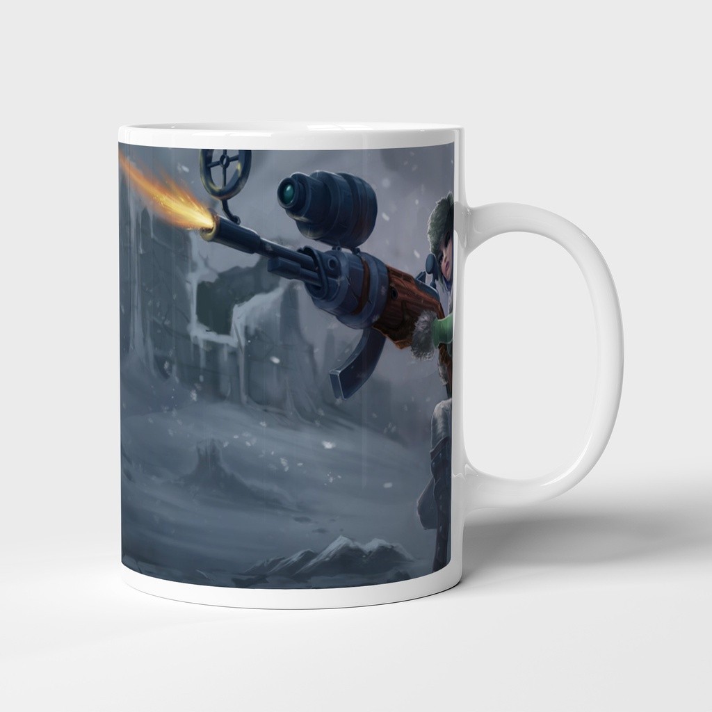 Cốc uống nước League of Legends, ly in hình CAITLYN - Mẫu 1