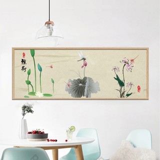 In hình ép gỗ Laminate TRANH TRUNG QUỐC - Mẫu 12 (1 Ngang 20x60, 30x90). In ảnh theo yêu cầu