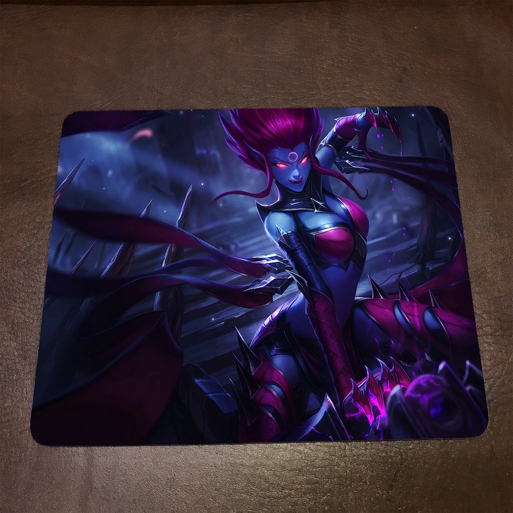 Lót chuột máy tính League of Legends EVELYNN - Mẫu 1 Mousepad cao su êm ái, nhận in theo yêu cầu