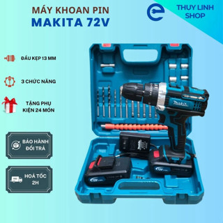 Máy Khoan DESAWI Markita 3 Chức Năng Khoan Tường Bắt Vít Khoan Sắt Gỗ Tặng Phụ Kiện 24 Chi Tiết DESAWI021