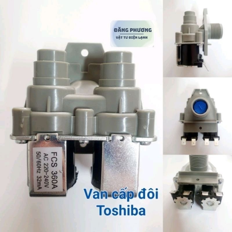 Van cấp nước đôi máy giặt Toshiba