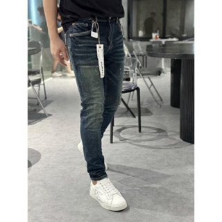 [New] Quần Puple Nam Dài Xanh Xước Mèo Cào 4 Cúc  Chấm Sơn Chất Co Giãn Hot Năm 2024