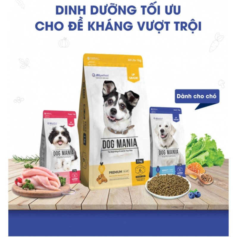 Thức ăn cho chó dog mania 1kg