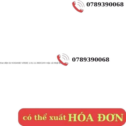 Van Điện Từ V050E1-01-11-39 DC24V