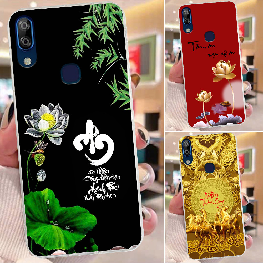 Ốp lưng Vsmart Active 1 / Active 1 Plus / Active 1+ in hình thư pháp tâm an ý nghĩa