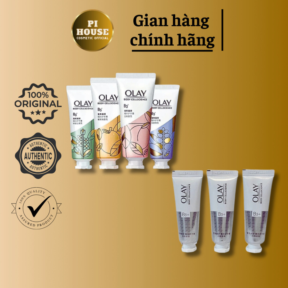 Kem dưỡng trắng da tay Olay B3+ vitamin C (Niacinamide) tuýp 10ml - amgbeauty.vn