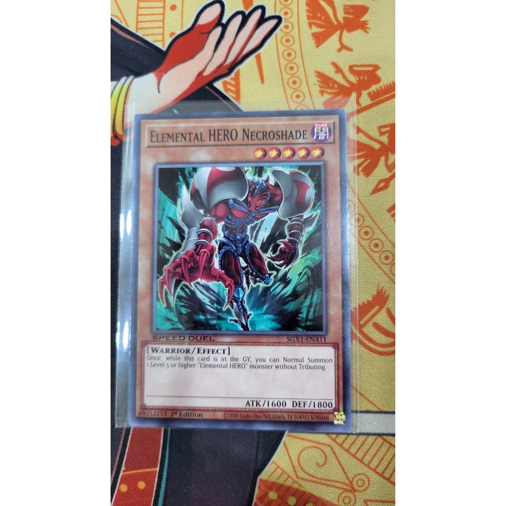 Thẻ Bài Yugioh chính hãng | Yugioh Elemental HERO Necroshade -  Common