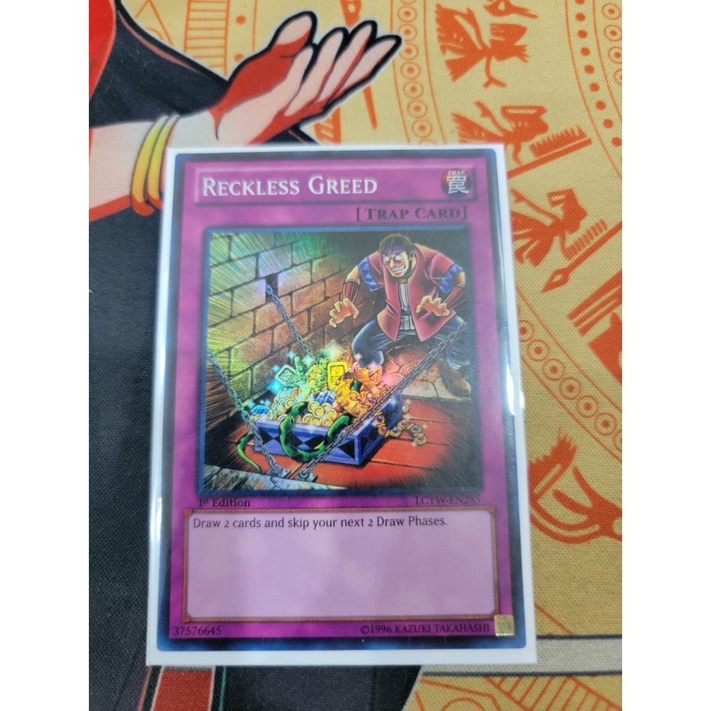 Thẻ Bài Yugioh chính hãng | Yugioh Reckless Greed - LCYW-EN285 - Super Rare 1st Edition