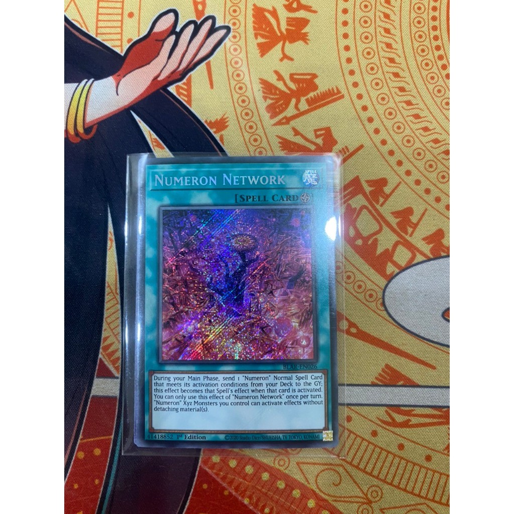 Thẻ Bài Yugioh chính hãng | Yugioh Numeron Network - BLAR-EN026 - Secret Rare 1st Edition
