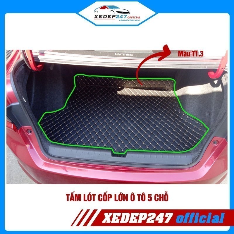 Tấm lót cốp, Ốp lưng ghế 5D xe 5 chỗ Audi Q5 năm 2011-2016