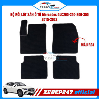 Bộ thảm rối lót chân ô tô 5 chỗ xe Mercedes GLC 200-250-300-350 năm 2015-2022