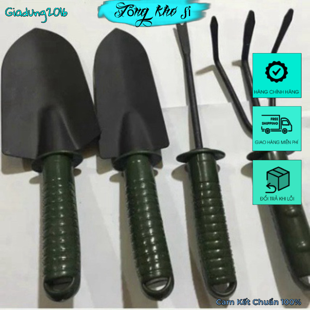 Bộ dụng cụ làm vườn mini 4 món