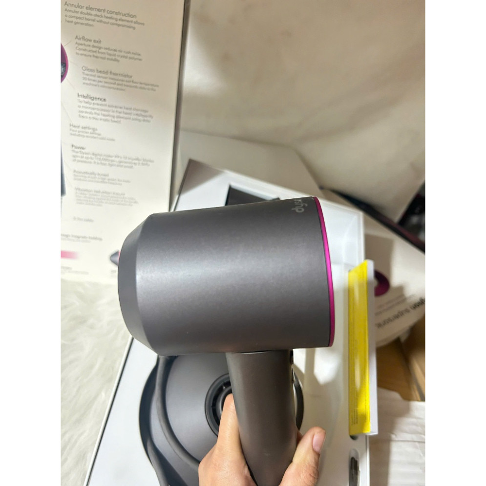 [Uy Tín]  Fullbox - Máy sấy tóc dyson supersonic hd01 220v NEW 95%