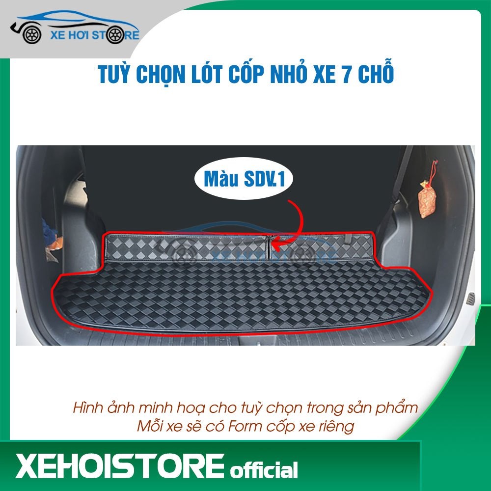 Thảm lót cốp 5D dành cho xe 7 chỗ BMW X7 2022-2024