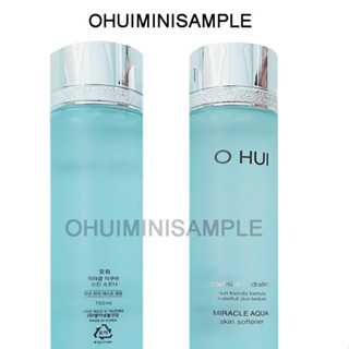 [Tách sét] Toner Nước Hoa Hồng Ohui xanh cấp nước kiềm dầu giảm mụn căng mọng Ohui Miracle Aqua Skin Softener 150ml