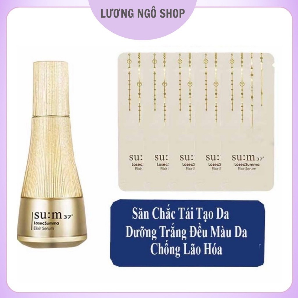 Tinh Chất tái sinh da Su:m37 Losec Summa Elixir Serum gói