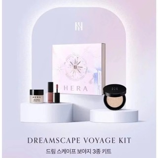 Bộ trang điểm mini HERA (1 cushion 5g + 1 son bóng 462 + 1 kem dưỡng lót) lương ngô ohui